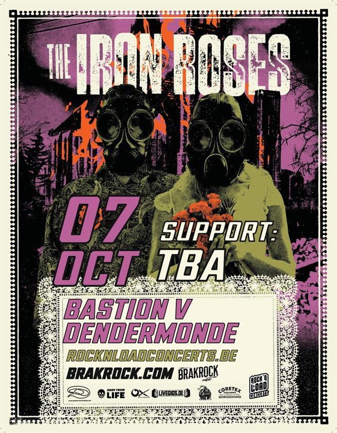 Concerten: The Iron Roses ism Rockn load 